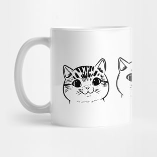 three cats ago Mug